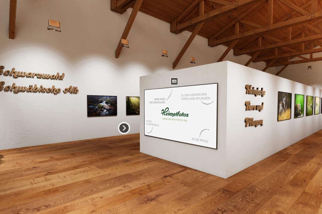 Virtuelle Ausstellung VR Foto-Ausstellung