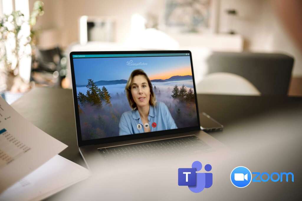 Heimatfotos als Fotohintergrund für Online-Meeting und Desktop - Schwarzwald / Schwäbische Alb / Pfalz / Saarland - Unterstützt durch Heimatfotos.de